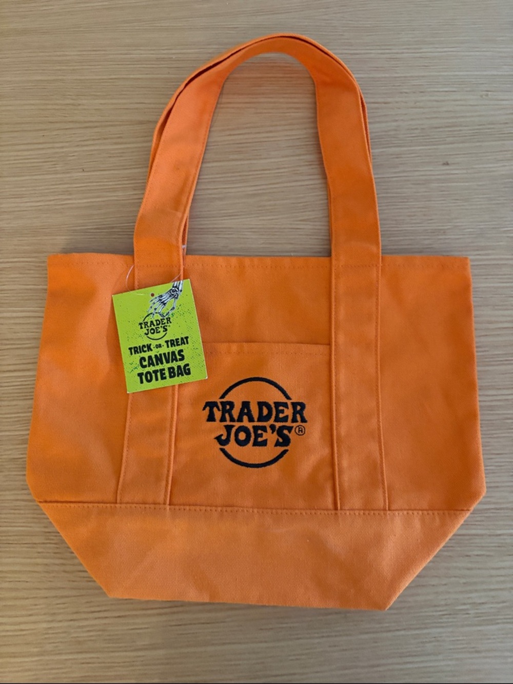 Trader Joe’s Limited Edition 2025 Trick or Treat Canvas Tote Bag
